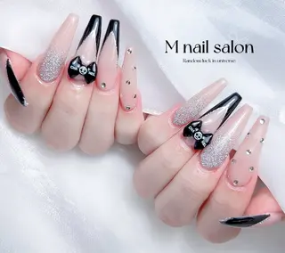 ネイル M🌷nail 長さだし専門店のネイルデザイン