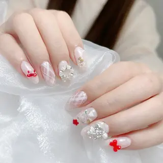 ネイル MoMoA Nail ネイル長さ出し専門店のネイルデザイン