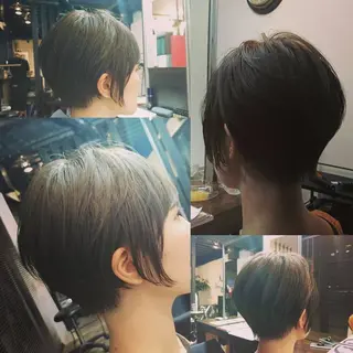 ショート カラー ASUSIA所属・stylist YUKIのヘアスタイル