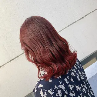 ミディアム カラー GO TODAY SHAiRE SALON 町田店所属・🫧大森 知夏🫧のヘアスタイル