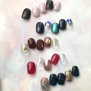 ネイル 扇松屋 marie.nのネイルデザイン