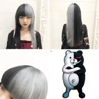 ロング カラー "PEPPU "所属・🌈推し色派手髪 ハイトーンShinのヘアスタイル