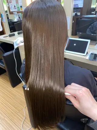 ロング カラー WERULE pivot cross店所属・髪質改善/岡﨑 亮のヘアスタイル