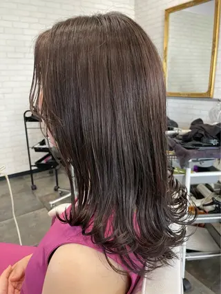 セミロング The Apartment of Solon Citta 船橋609所属・髪質改善/縮毛矯正/ 美髪/個室/ハラのヘアスタイル