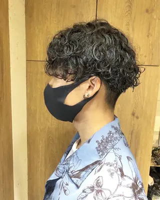 パーマ メンズ 【ディレクター 🧸🤍田澤　唯那】のヘアスタイル