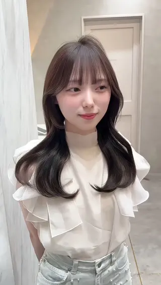 ロング 坂口 京平のヘアスタイル