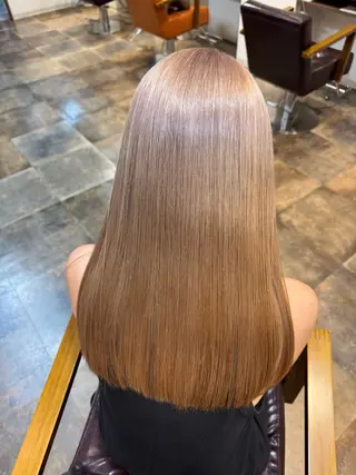 ロング カラー 韓国風🇰🇷レイヤ ーKEI🇰🇷のヘアスタイル