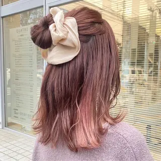 ミディアム しんた ようのヘアスタイル