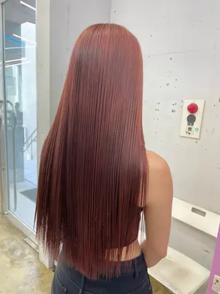 ロング カラー ザクザクレイヤー 🍀/ブリーチ/小田のヘアスタイル