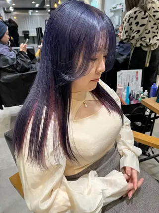 ロング カラー ダブルカラー🩰 CHIHIRO👒のヘアスタイル