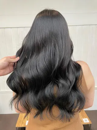 ミディアム カラー HIKARU副店長/ ✨️髪質改善のヘアスタイル