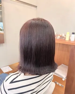 ミディアム カラー 暖色カラー／ ヘアセット🌛櫻井舞のヘアスタイル