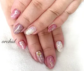 ネイル orchid ♡オーキッドのネイルデザイン