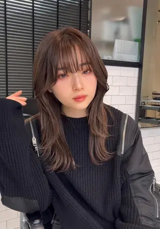 ミディアム 🌫️大人韓国ヘア 🌫️naoyaのヘアスタイル