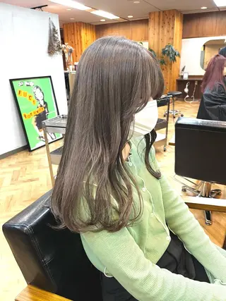 ロング カラー esu西梅田所属・ena/ブリーチなし 透明感・レイヤー🎀のヘアスタイル