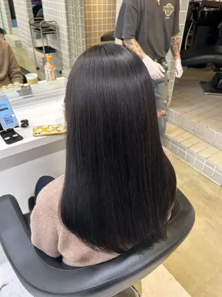 カラー パーマ ヘアアレンジ メンズ 🥯縮毛/レイヤー/ ベージュヘア🥯のヘアスタイル