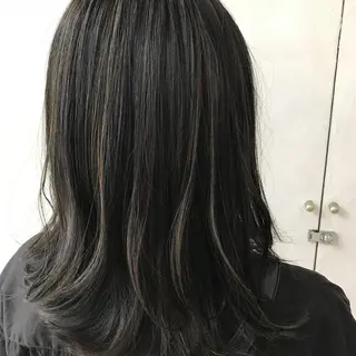 ミディアム カラー ヘアアレンジ 鈴木 拓海のヘアスタイル