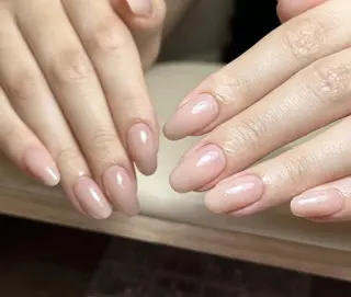 ネイル By moonネイル 🌷ワンホン/韓国風のネイルデザイン