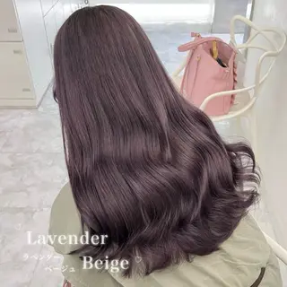 ロング カラー 韓国風艶髪🎀 暖色カラー🤍のヘアスタイル