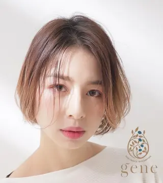 ミディアム 【gene 高円寺】 成沢　仁臣のヘアスタイル