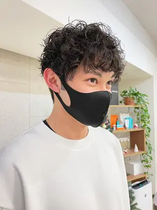 ショート パーマ お悩み解決✨ ASAMIのヘアスタイル