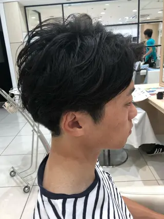 ショート ヘアアレンジ メンズ メンズパーマ特化/ KAORU/店長のヘアスタイル