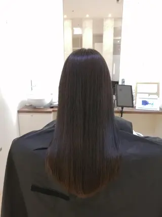 ロング 鈴木 さやかのヘアスタイル