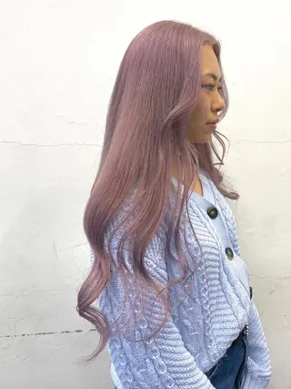 ロング カラー SOLA .のヘアスタイル