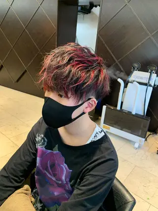 カラー メンズ メンズ専門　井藤 雅也のヘアスタイル