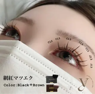 マツエク・マツパ 𝐧𝐞𝐨𝐧新宿 ❤️𝐀𝐲𝐚のマツエク・マツパデザイン