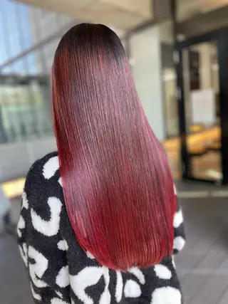 ロング 今井 勝也のヘアスタイル