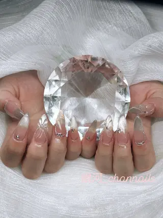 ネイル 銀河_ Chan nailsのネイルデザイン