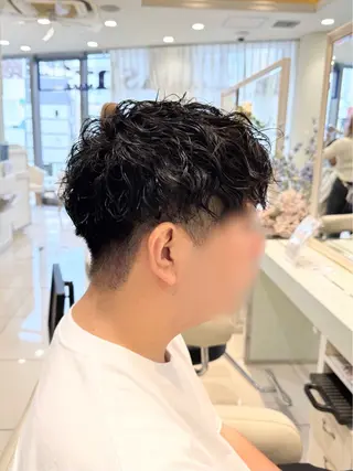 パーマ メンズ 【𝐀𝐬𝐡-池袋 】ひな 🎀💭のヘアスタイル