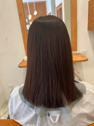 セミロング TELA HAIR 幕張本郷所属・TELA HAIR 幕張本郷店　千尋のヘアスタイル