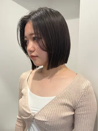 ショート カラー Laff新宿所属・縮毛矯正/ボブ 新宿/ショート/航輝のヘアスタイル