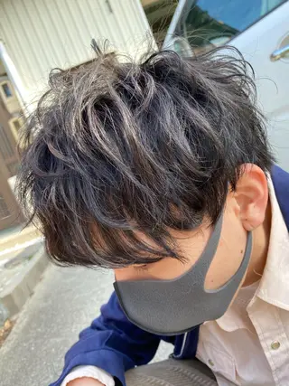 メンズ 北山 なるみのヘアスタイル