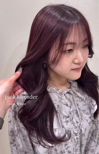 カラー ワンホン×髪質改善 つのーか🩶‪🫧のヘアスタイル