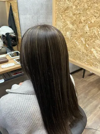 ロング カラー 【髪質改善都賀】 chisatan🍊のヘアスタイル