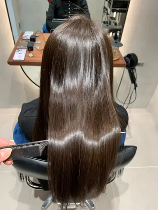 ロング 幡野 葵のヘアスタイル