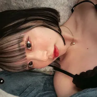 ミディアム カラー 韓国ヘア/艶カラー /田中悠佑のヘアスタイル