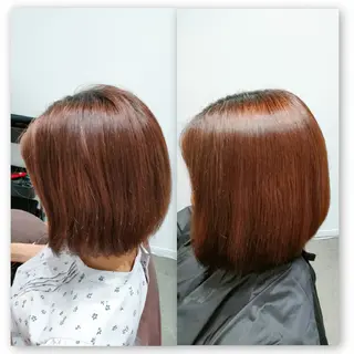 ミディアム 髪質改善美容室bokuno鳴海店所属・髪質改善/星野久美子 /撮影モデル募集のヘアスタイル