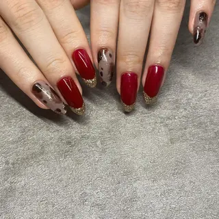 ネイル JERRIE 　 韓国ネイル/自爪育成所属・✴︎JERRIE✴︎ フィルイン対応店のネイルデザイン