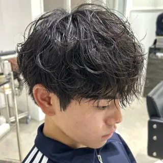 パーマ Men's salon Plug 船橋店所属・船橋駅5分/ PLUG/リョウガのヘアスタイル