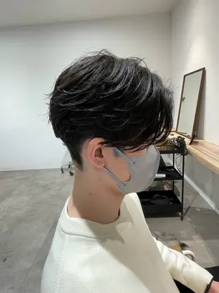 ミディアム 樋口 令惟のヘアスタイル