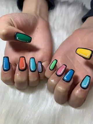 ネイル nailsalon jasmine 疋田のネイルデザイン
