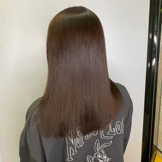 セミロング カラー メンズカット/パーマ 艶カラーTAIGA︎のヘアスタイル