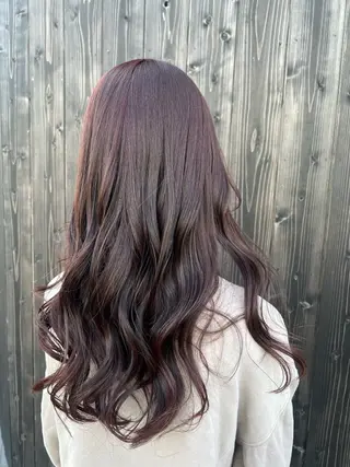 ロング カラー 透明感のあるモテ艶髪 🫧AYAKAのヘアスタイル