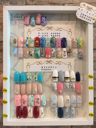 ネイル センター南 eclatのネイルデザイン