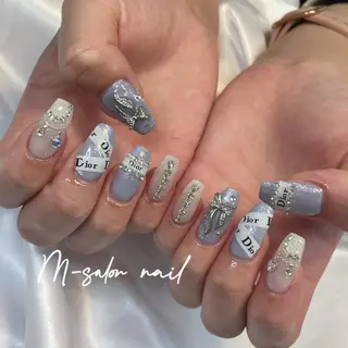 ネイル 韓国/網紅/パーツ M-salonのネイルデザイン