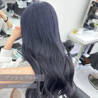 セミロング カラー ヘアアレンジ 🤍CANDY横浜 【公式】🤍のヘアスタイル